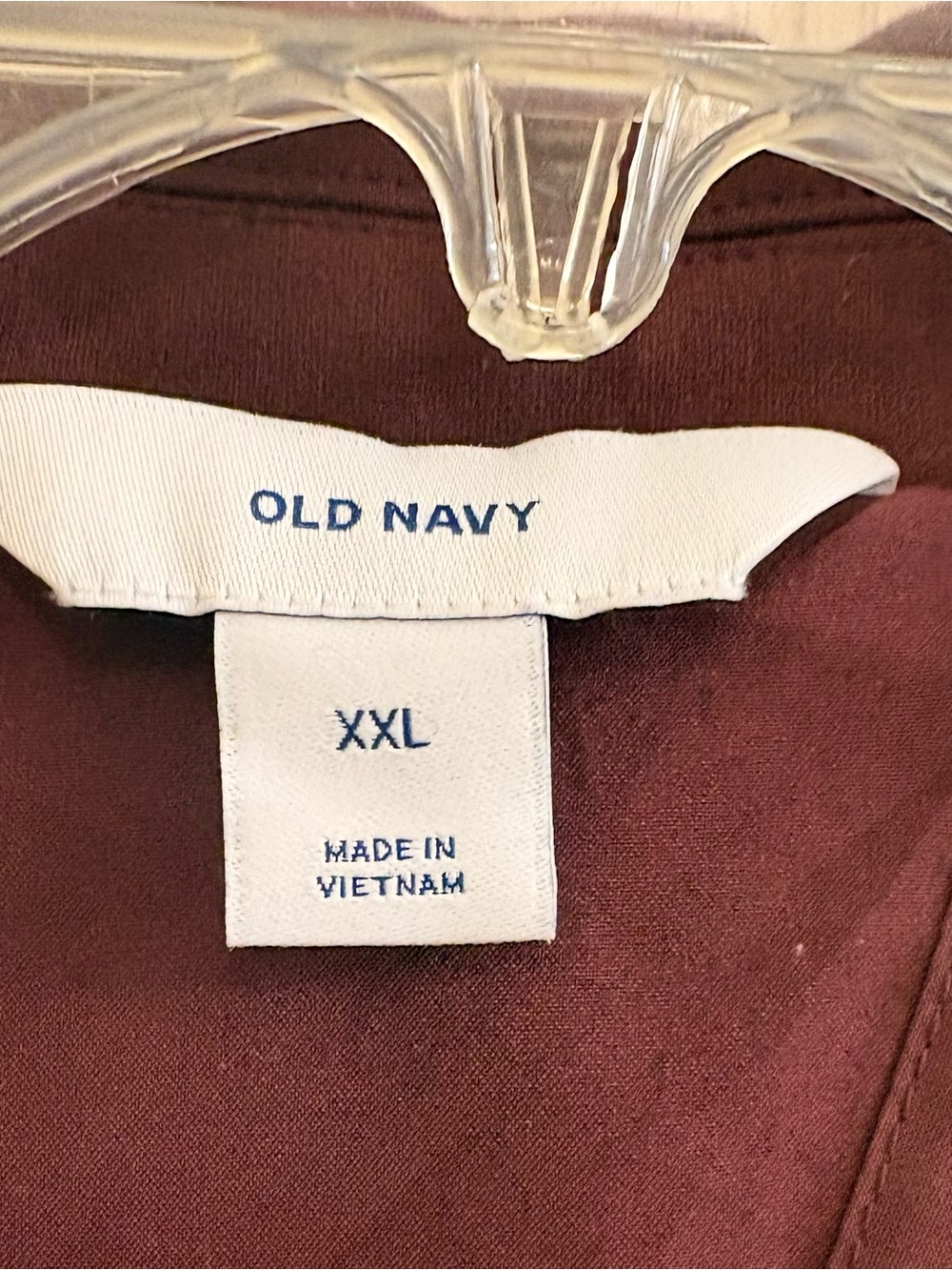 Old Navy Women's Single-Button Blazer - Wine - Picture 3 of 4